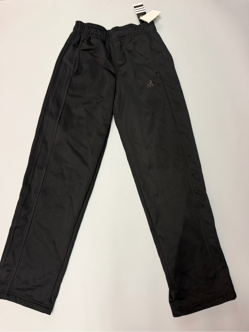 NWT adidas Black Men's Athletic Joggers with Side Pockets Size S